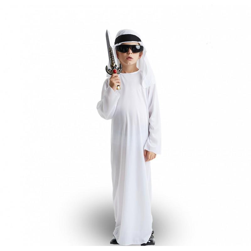 Halloween Cosplay Prince Costume Kids Stage Performance Robe Fantasy Role Play Outfit