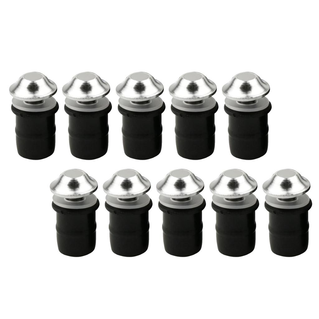 Motorcycle Windshield Bolt Screw Kit CNC Aluminum Alloy Standard M5 Thread Motorbike Windscreen Body Mounting Kit Silver