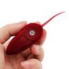3 Pezzi Nuovo Peluche Interattivo Sonoro Gomma Vinile Mouse Animale Domestico Gatto Suoni Realistici Giocattoli Flocking Mouse Divertenti Giocattoli per Gatti Colori Casuali Giocattoli per Animali Domestici