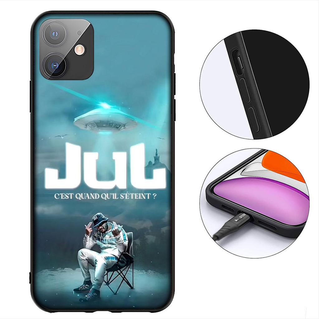 Rap JuLs Rapper Phone Cover for Apple iPhone 16 17 Air 14 15 Pro Max Plus 16+ 16E 14+ ProMax Protective Case