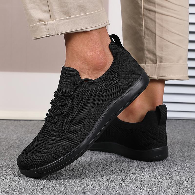 Men's Fashionable Mesh Shoes Summer New Breathable Lightweight Comfortable Walking Shoes Men's Outdoor Leisure Jogging Shoes
