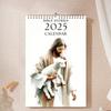 2025 Christian Bible Stories Wall Calendar Monthly Bible Wall Calendar Christian Bible Stories December Jesus Planner Calendars