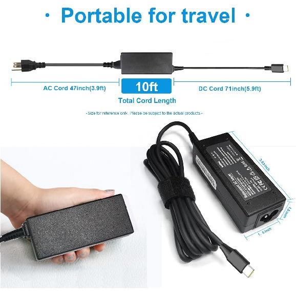 45W USB C Charger for HP Chromebook X360 14 14A G5 11 11A G8 G7 G6 G1 G2 EE 14-CA000 11-AE000 14-ca061dx 14-ca051wm 14-ca052wm 14-ca091wm 14-ca020nr