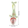 Creative Ugly Frog Design Ceramic Frog Spoon Hangable Handmade Ceramic Dessert Spoon Big Mouth Funny Spoon Eating Drinking Soup