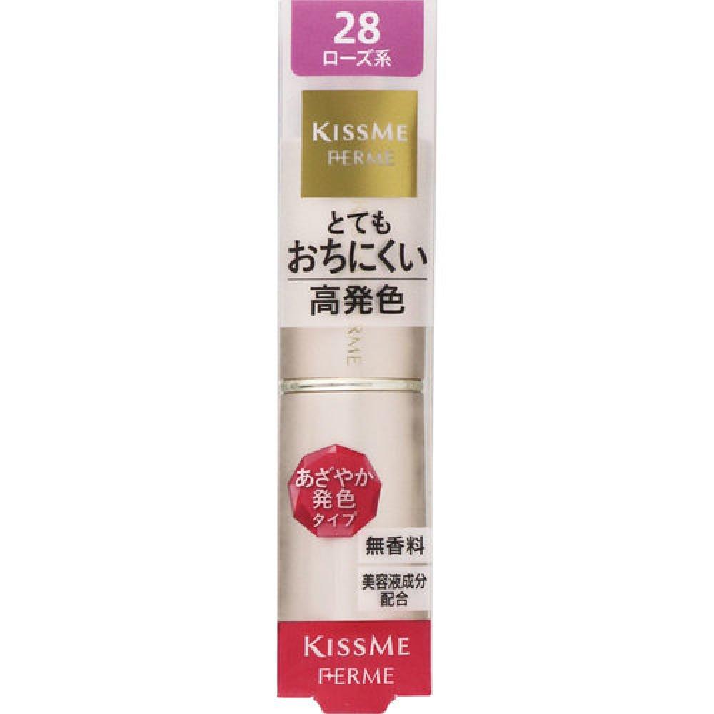 

Kiss Me Ferm Proof Shiny Rouge 28 розовых 3,8 г