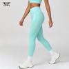 Women's Seamless High-Waisted Quick-Dry Yoga Pants with Hollowed Design, Hip-Lifting & High Elasticity for Running & Outdoor Sports