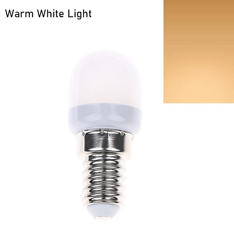 E14 220V LED Refrigerator Light Bulb Long Lifespan Mini Night Lamp for Kitchen Cabinet Showcase Pantry Use