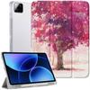 Hoes voor Xiaomi Pad 8 / 8 Pro, Schokbestendige Cover met Penhouder - Boompatroon