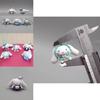 Figura Linda de Cinnamoroll Sanrio Anillo de Natación Juguete Juego de Figuras Para Decoración de Pasteles Diy