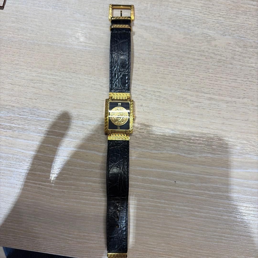 Used Gianni Versace Rectangular Medusa Watch