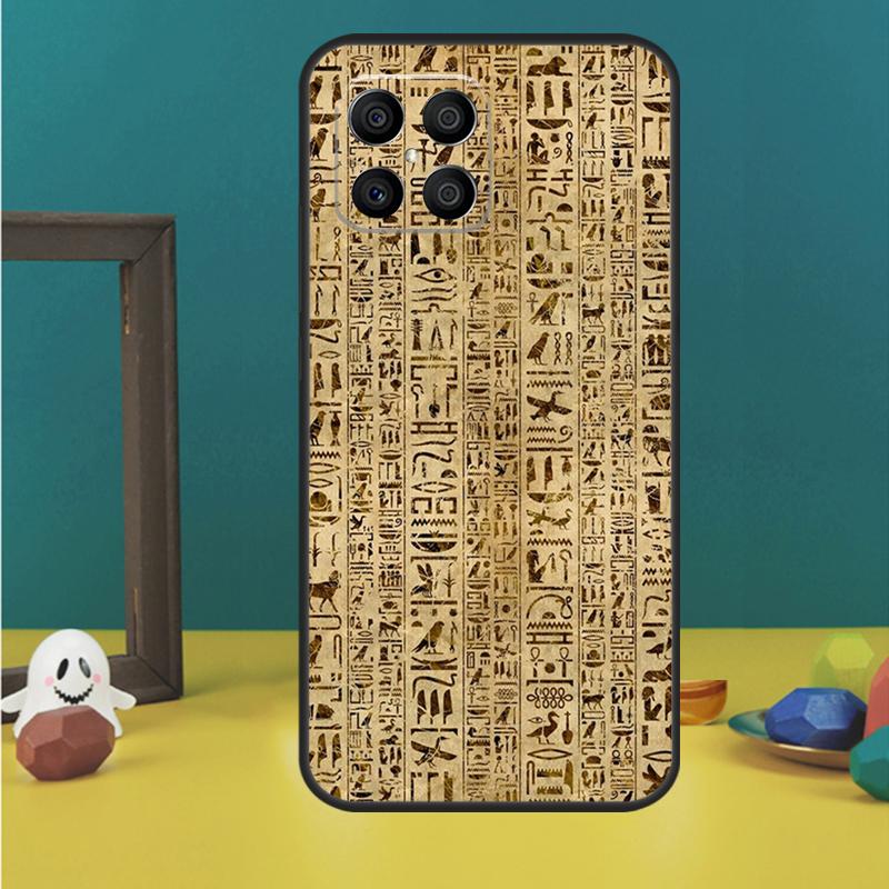 Egypt Pharaoh Mural Case For Honor X9a X8a X8b X9b X9c X8 X9 50 70 90 Lite Honor 200 Lite Magic 7 5 6 Pro Cover