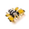 Korean Style Rhinestone Bee Brooch for Women