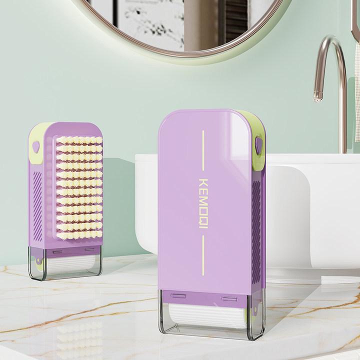 Hands-Free Wall-Mounted Soap Dish with Lid, Non-Slip Draining Design, Easy Installation for Household Use