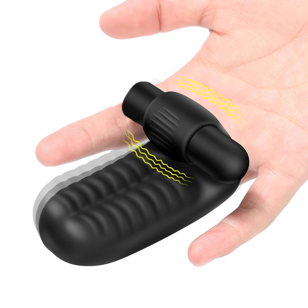 Silicone Female Bullet Vibrator Mini 10-Speed Massage Mode G-Spot Stimulator Finger Mini Vibrator