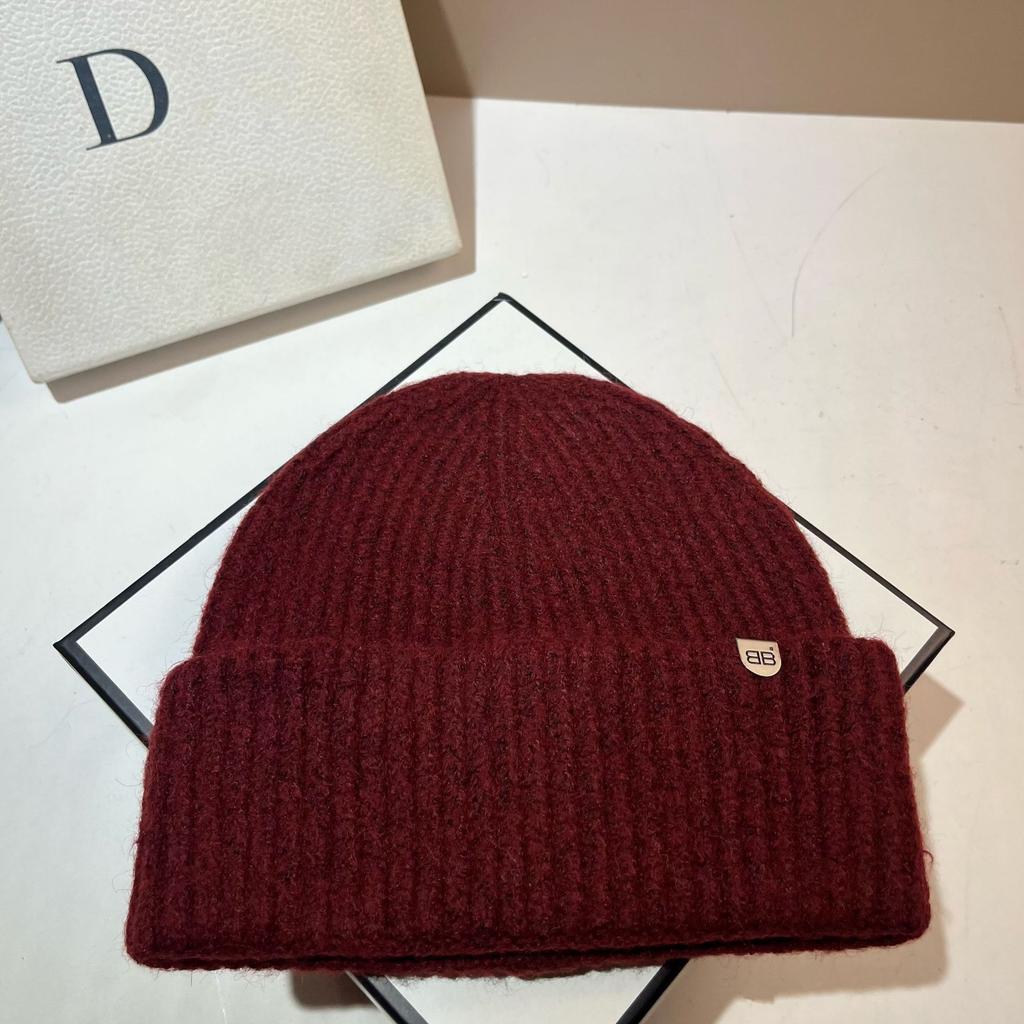 Standard Unisex Simple Knitted Hat Youth Outdoor Versatile Warm Ear Hat