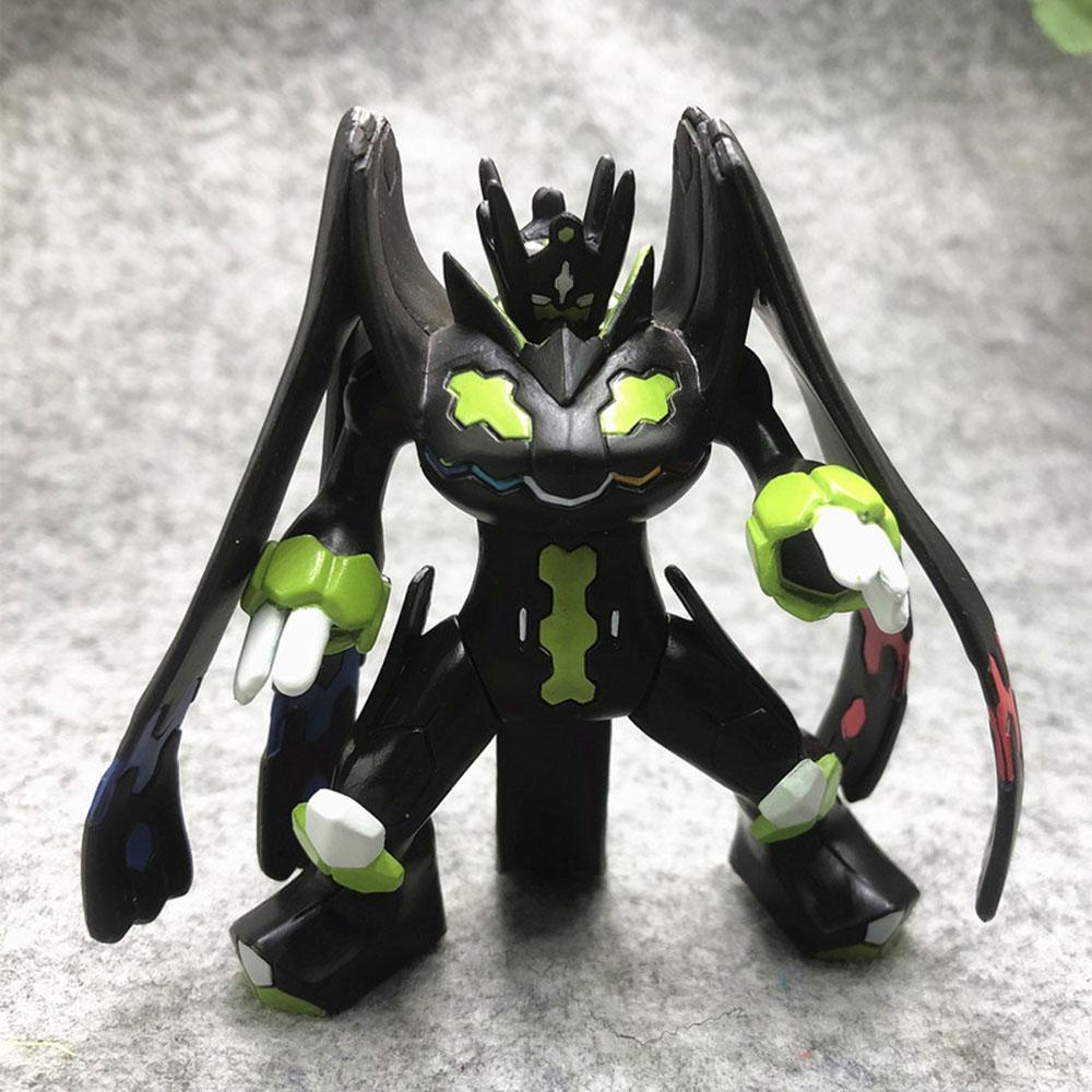 Cartoon Anime Black Green Rayquaza 7cm Big Size Pokemones Action & Toy Figures Collection Model For Children