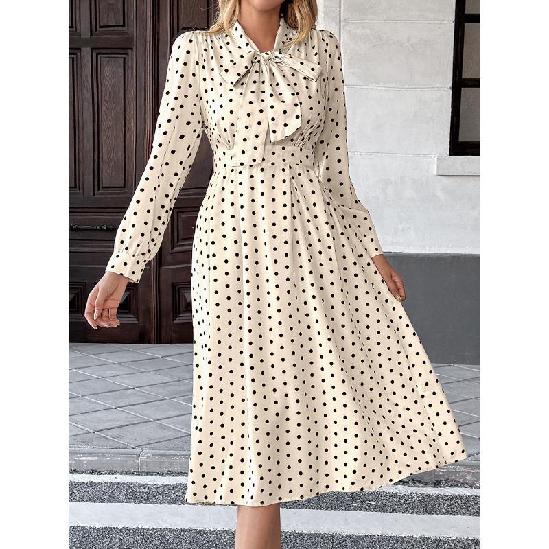 GMXIA Women's Fashion Autumn Winter Long Sleeve Casual Dresses