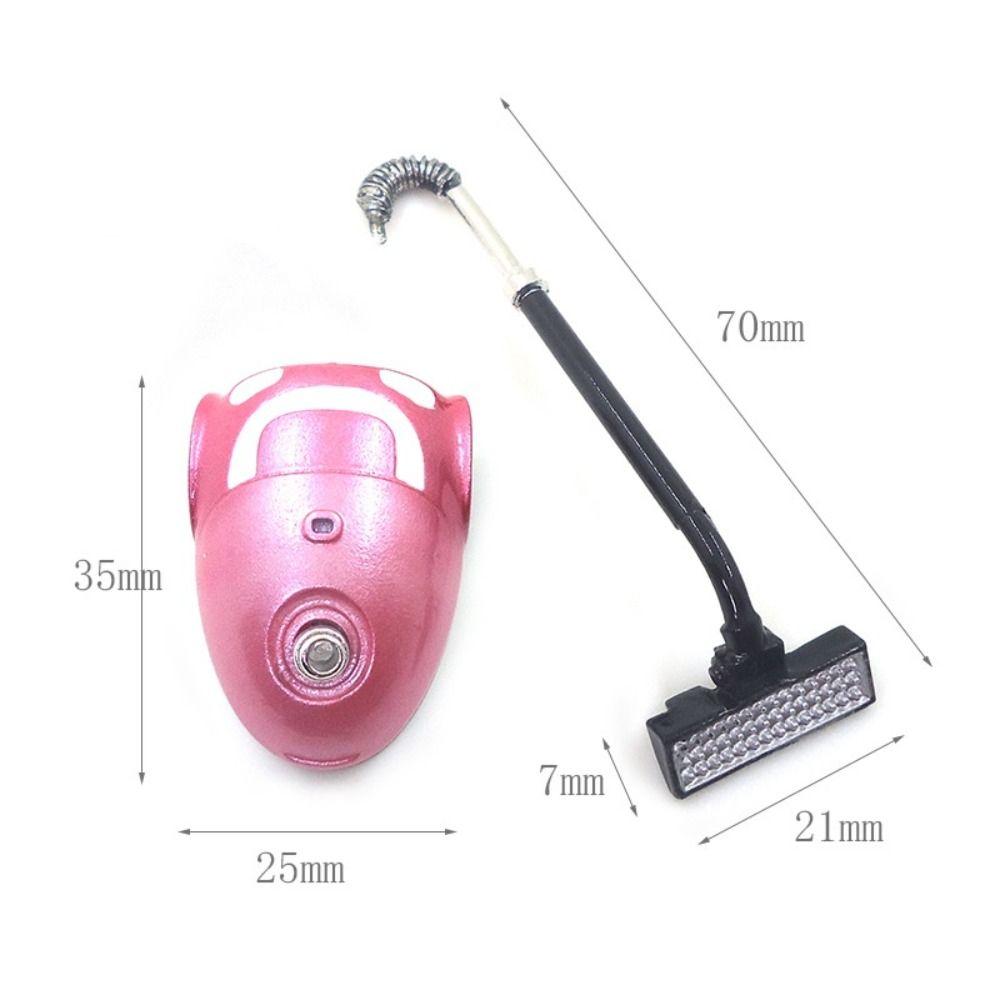 Appliance Accessory Miniature Dust Collector 1:12 Scale Vacuum Cleaner Model Children Gift