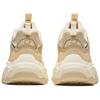 Anta Panshi Fleece Comfortable Fashion Non-Slip Warm Mid-Top Casual Shoes Women Casual Shoes Brown Silver 122448950-5