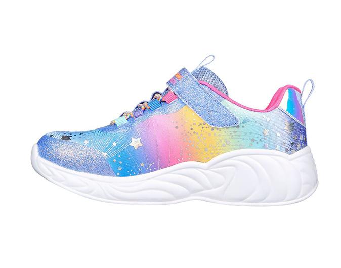 Sneakers Skechers Blue, Pink, Purple S-Lights Unicorn Dreams