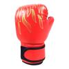 Professional Custom Logo Breathable Boxing Gloves for Kids Comfortable 8oz PE Leather Outdoor for Kickboxing Gym Use Printed