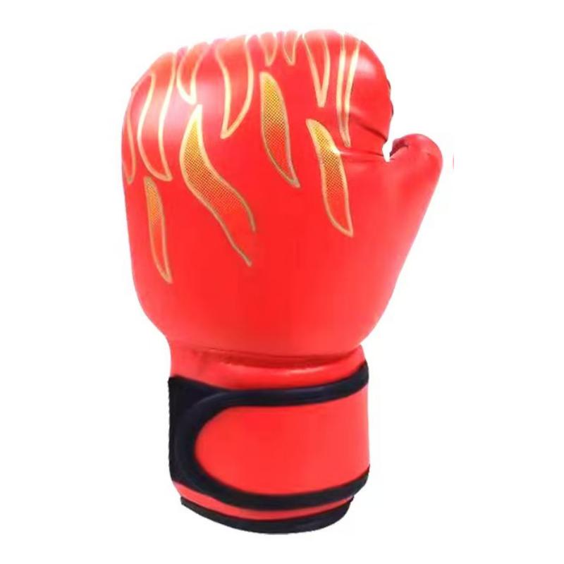 Professional Custom Logo Breathable Boxing Gloves for Kids Comfortable 8oz PE Leather Outdoor for Kickboxing Gym Use Printed