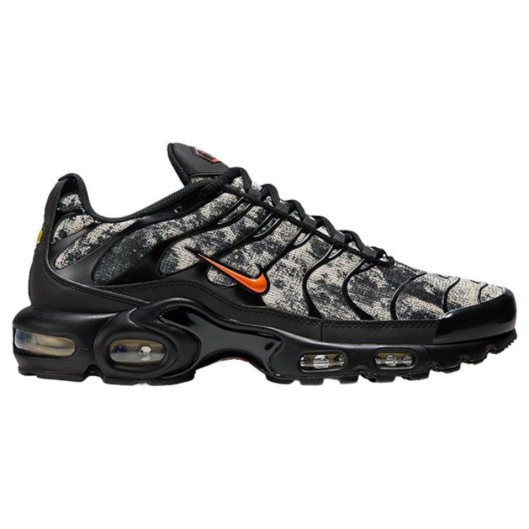 Nike Air Max Plus Schwarz Orange Camo Herren Sneaker FV6913-001