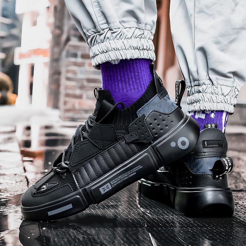 Couple style retro runway style sneakers trendy shoes casual flat soled sneakers lace up summer comfortable and breathable shoes