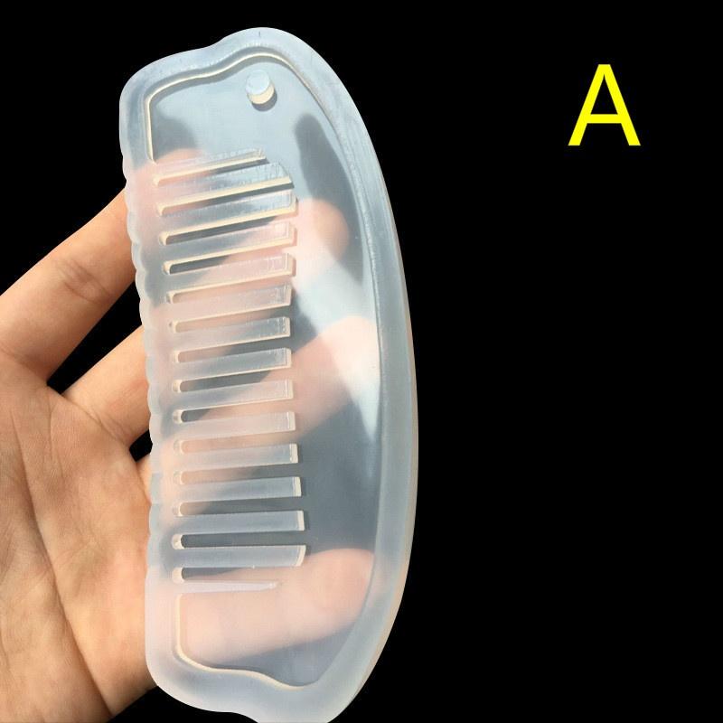 1 stücke Kamm UV Scrapbooking Silikon Form DIY Harz Dekorative Handwerk Schmuck Machen Form Epoxidharz