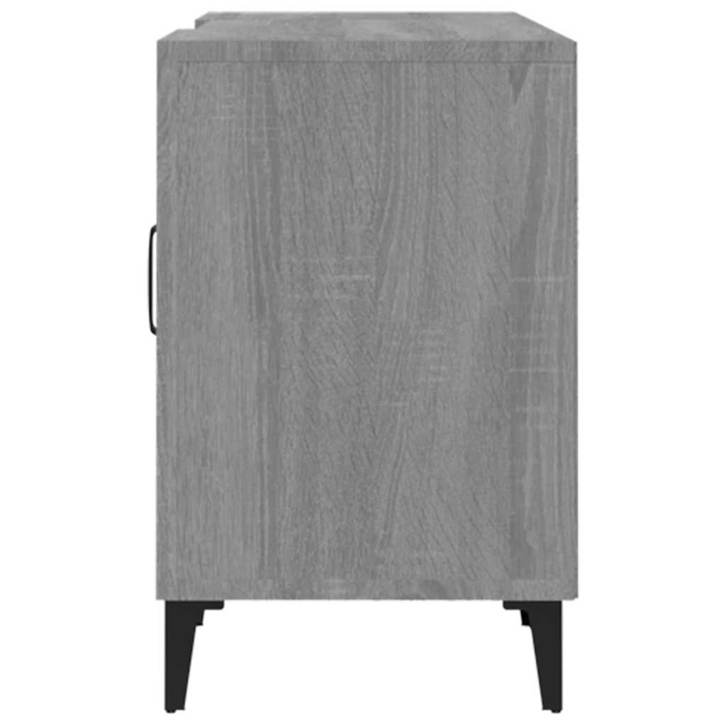 TV Stand Grey Sonoma 150x30x50 cm Engineered Wood