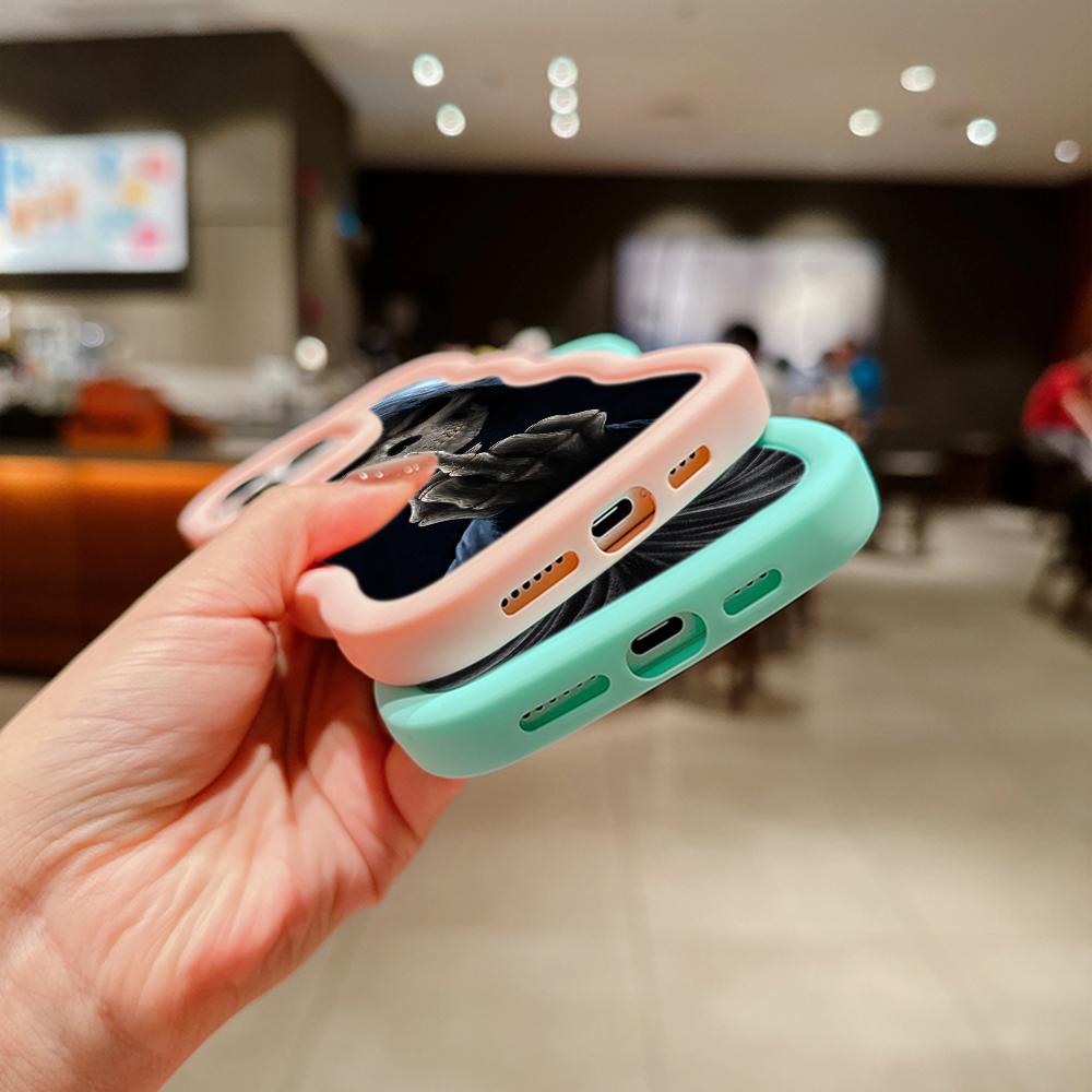 LZ13 Death Prayer Grim Reaper Skull Wave Silicone Phone Cases for Samsung A15 S23 FE S24 Ultra A34 A54 A14 Motorola G32 OnePlus Soft Cover