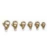 20pcs 9/10/12/15mm Stainless Steel Lobster Clasps Jewelry Finding DIY Clasp Hooks Necklace & Bracelet Chain Jewelry Components
