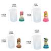 Candle Moulds Resin Candle Making Tools Clay Mould Crafts Moulds Princess Shaped Silicone Material for Hand-Making Lover