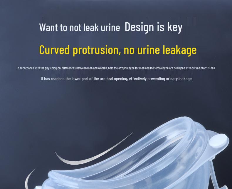 Urinauffangbeutel für bettlägerige Patienten - Auslaufsicheres Design für Inkontinenz, Geeignet für ältere Männer und Frauen