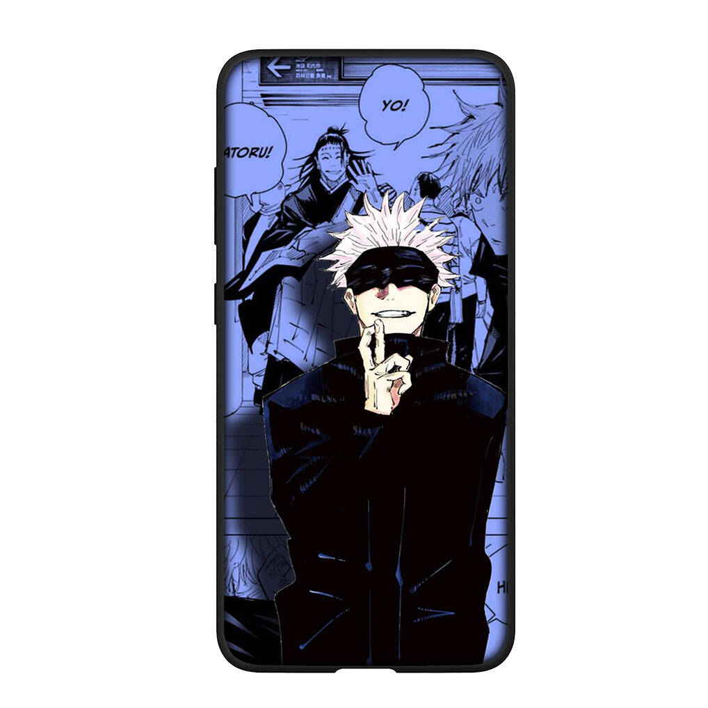 for Motorola Moto Edge 70 60 50 G54 G86 Samsung Galaxy S25 iPhone 17 16 15 Xiaomi Redmi Note 14 13 Pro Max Phone Case Jujutsu Kaisen Gojo Satoru Cover