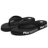 New FILA TREVI Rubber Sole Flip Flops Women's Black F12W226508FBK