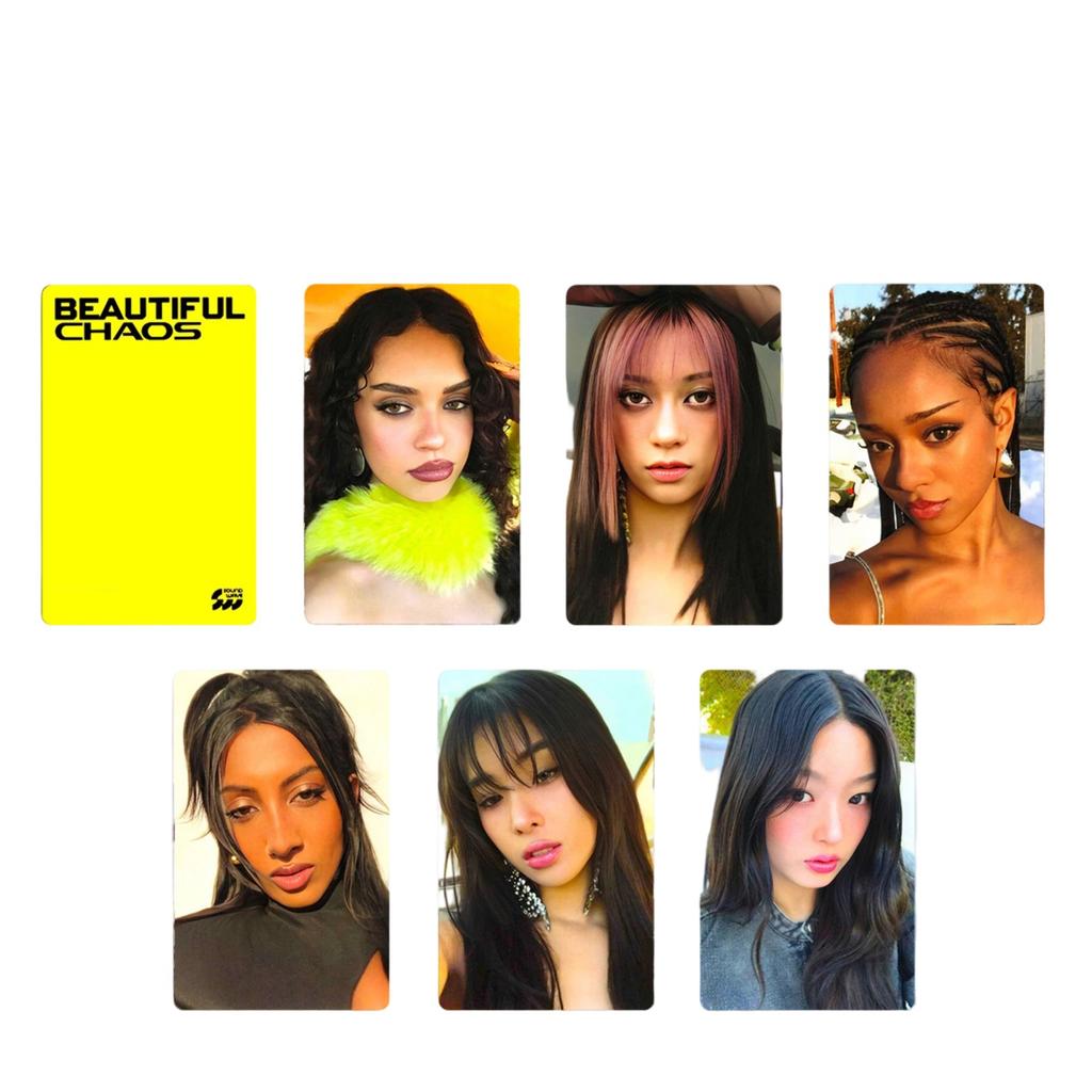 Girl Group Peripheral Accessories Girl Group Group Peripheral 6 Pcs Peripheral Card