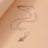 Exquisite Y2K Crystal Heart Pendant Necklace Chain for Women Girls Handmade Party Holiday Jewelry Gifts