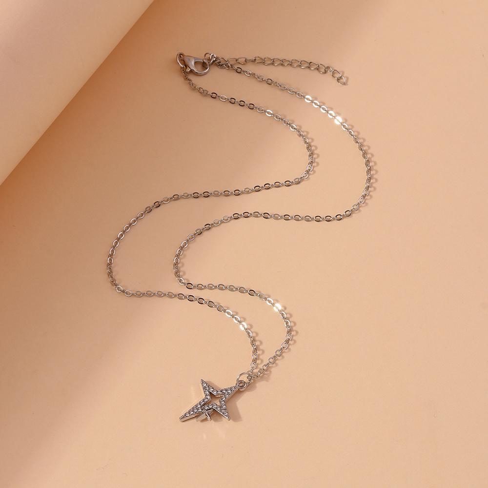 Exquisite Y2K Crystal Heart Pendant Necklace Chain for Women Girls Handmade Party Holiday Jewelry Gifts