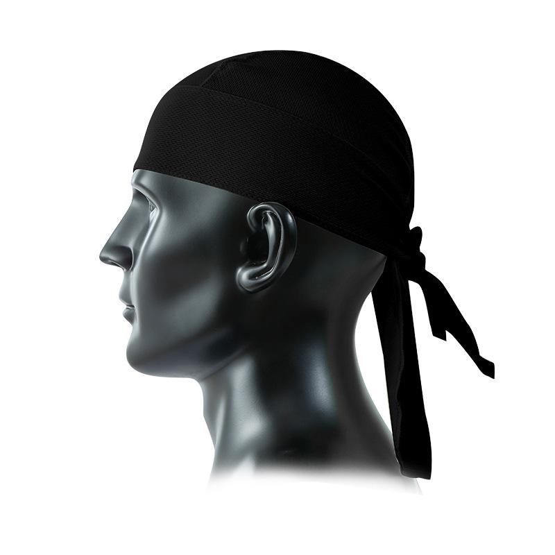 Határon átnyúló Hálós Kerékpáros Sapka: Lélegző Hosszú Farkú Napvédő Kalóz Fejkendő Kültéri Kerékpározáshoz és Nyári Horgászathoz.