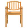 5 Piece Garden Dining Set Solid Teak Wood