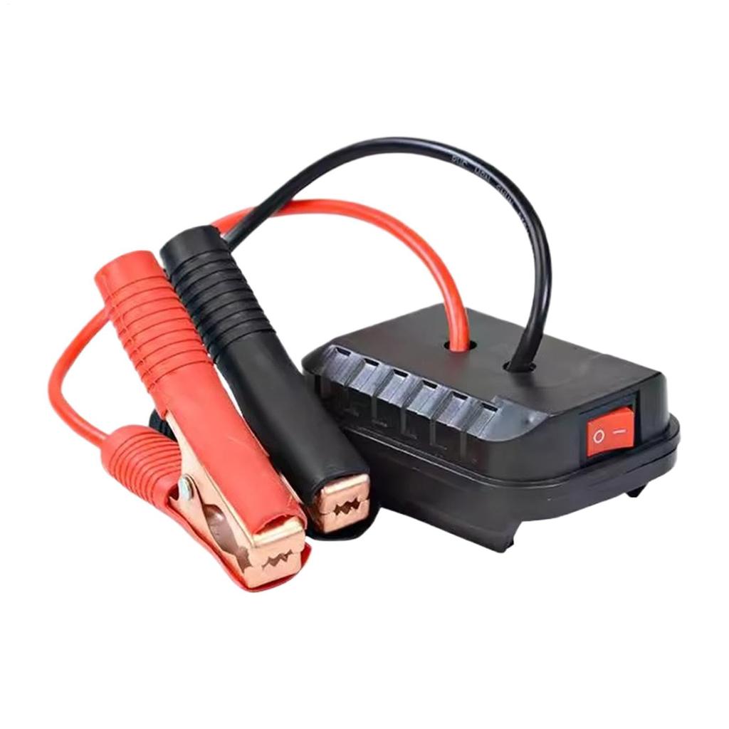 Car Starter, Portable Jump Starter, Automotive Booster, 18-21v Adapter Converter, Abs+copper Construction,