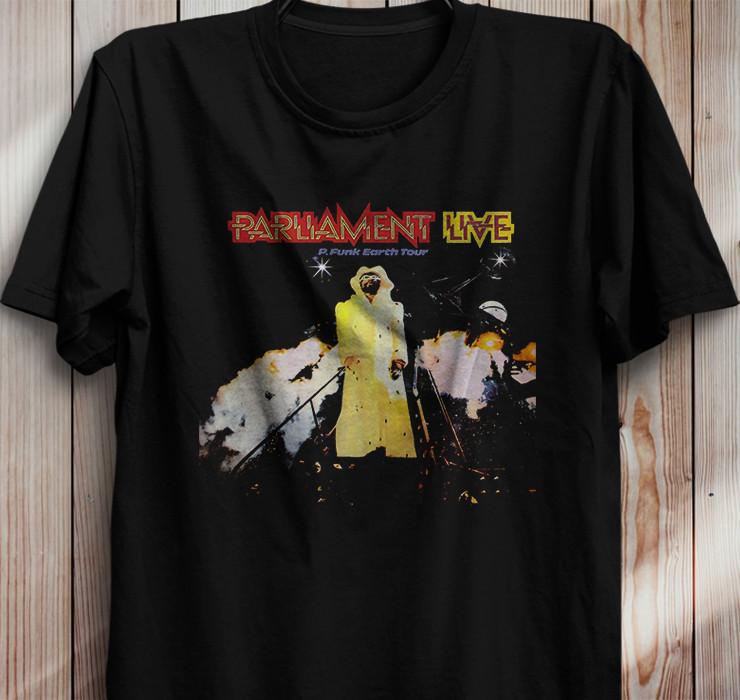 P. Funk Earth Tour 70s George Clinton Parliament Funkadelic T-Shirt Unisex T-Shirt L