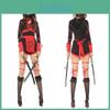 Stilvoller Ninja-Cosplay-Jumpsuit für Damen – perfekt für Halloween und Partys