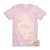 4 Iced Carmine Kokosmilch Musselin Pinksicle T-Shirt Passform QC