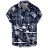 Hawaiian Style Men's Casual Short-sleeve Shirt for Everyday Wear