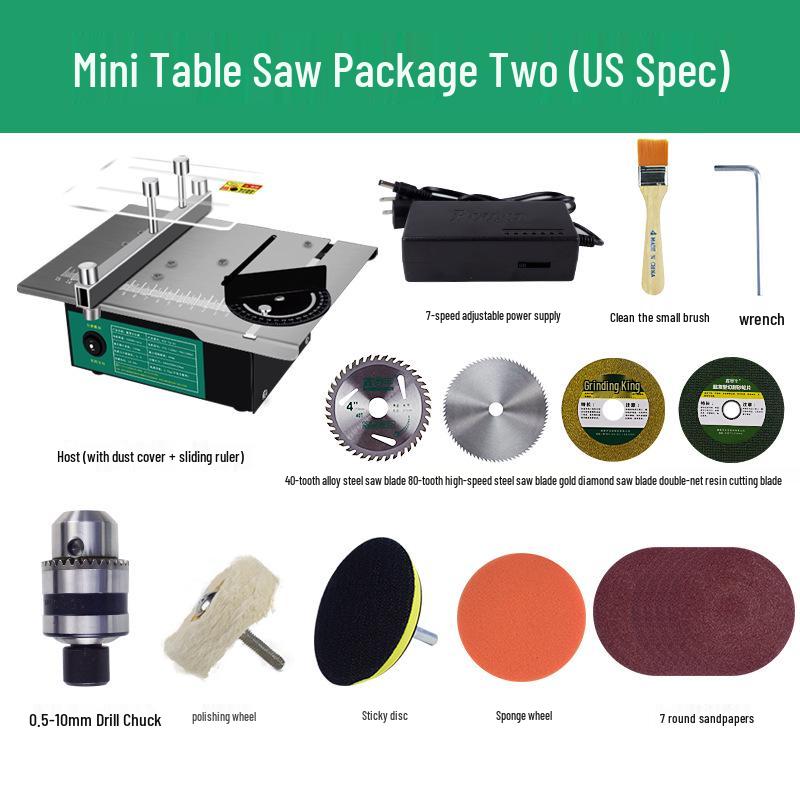 Xinyuanfeng Mini Table Saw: Precision DIY Multi-Function Electric Cutting Machine
