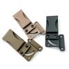 Gürtelclip für Kydex-Scheideholster K-Scheide Taillenclip Zubehör Scheide Rückenclip Gürtelclip mit Schrauben für Werkzeug