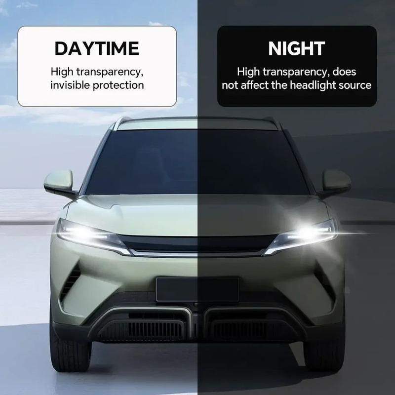 For BYD YUAN UP ATTO 2 2024-2025 Headlight B C-Pillar Rearview TPU Transparent Protective Film PPF Sticker Anti-scratch