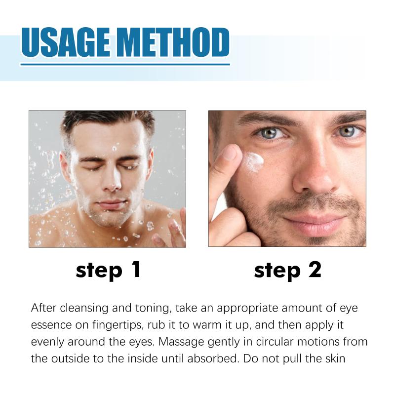 Eelhoe Men'S Eye  Gentle Hydration For Moisturizing Daily Eye Area Skin Elasticity-Preserving Care